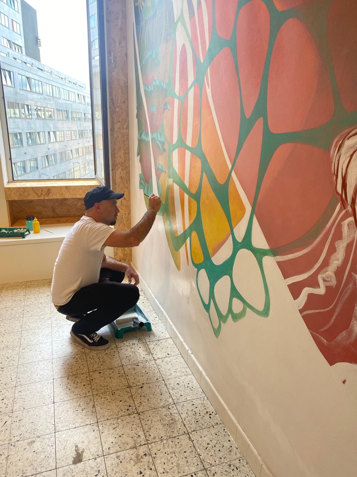 Mural FEBEA Bruselas